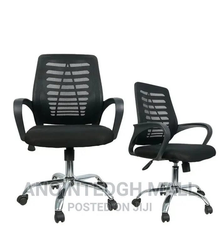 Office Swivel Chair - Black