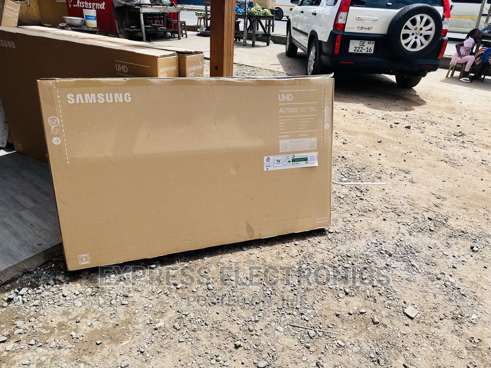 Look  Very Nice Samsung UHD Smart 55au7022 Tv 