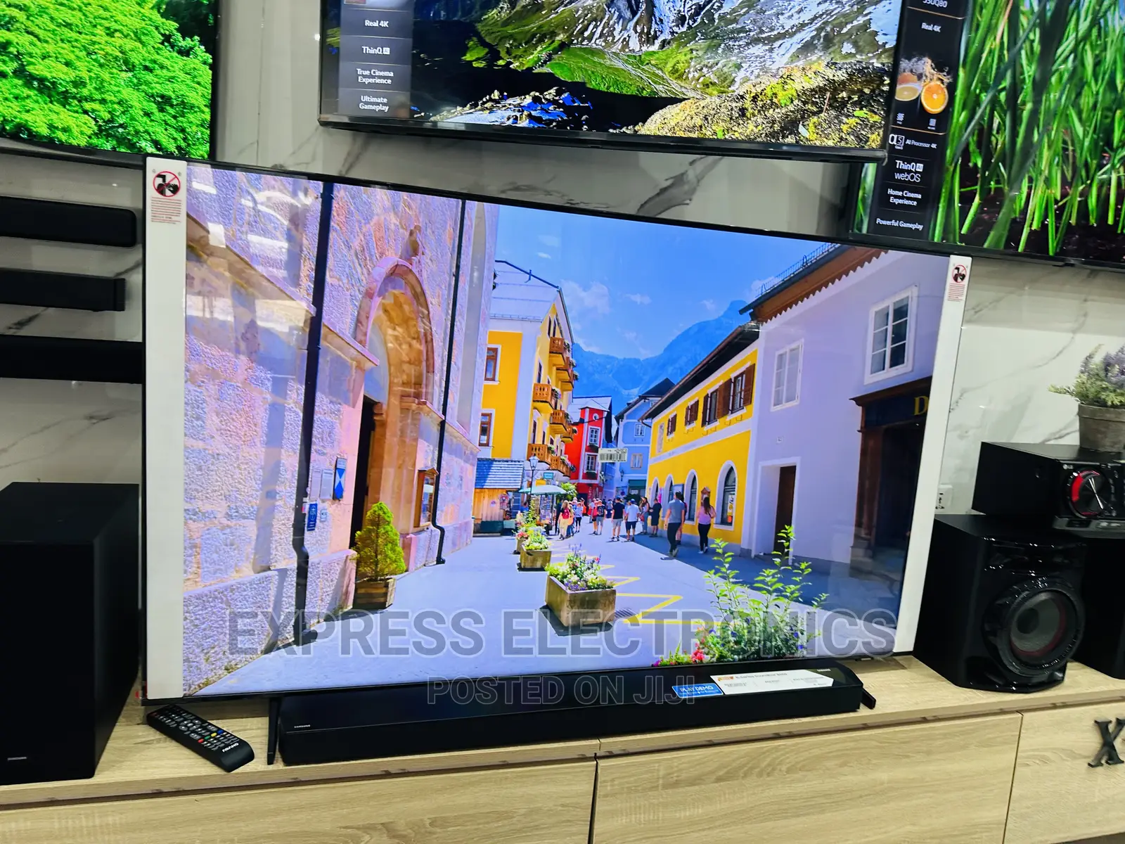 Immersive Yourself With 85Q60B ((QLED )Samsung Glossy Tv