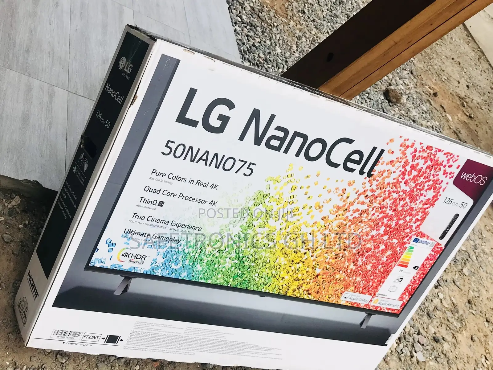 Nano75 Nanocell Lg LED Glossy Crystal UHD Smart Slim Tv 