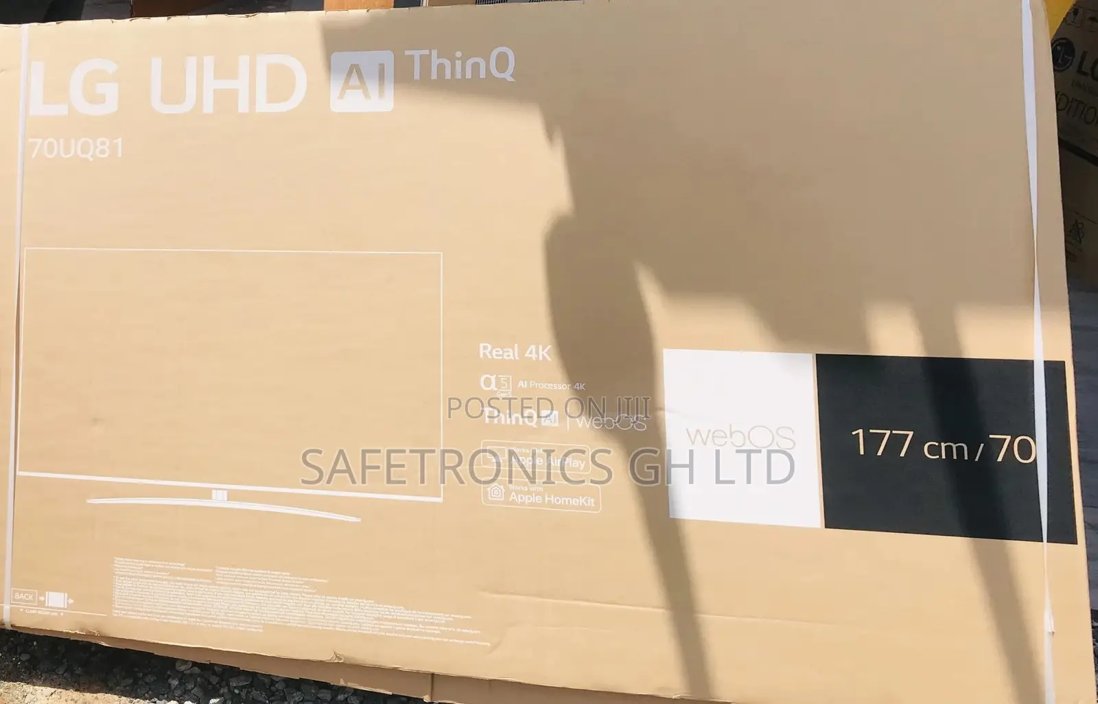 LED Smart UHD LG Nano81 Thinq 75 Inches Glossy Ultra Tv 