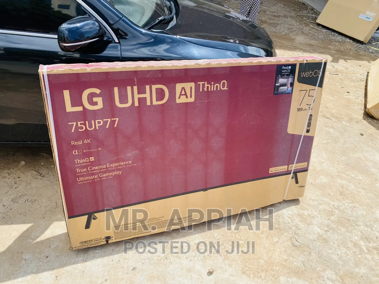 Elevate Your Entertainment With LG 75UP7760 75” Uhd Real Tv