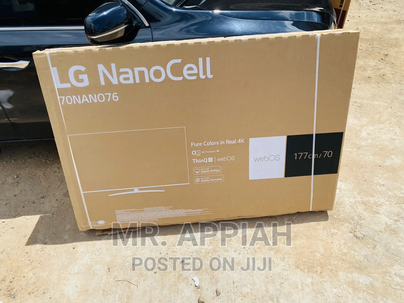 Adorable  LG 70NANO763 70 Inch Nanocell Smart Tv(Black) 