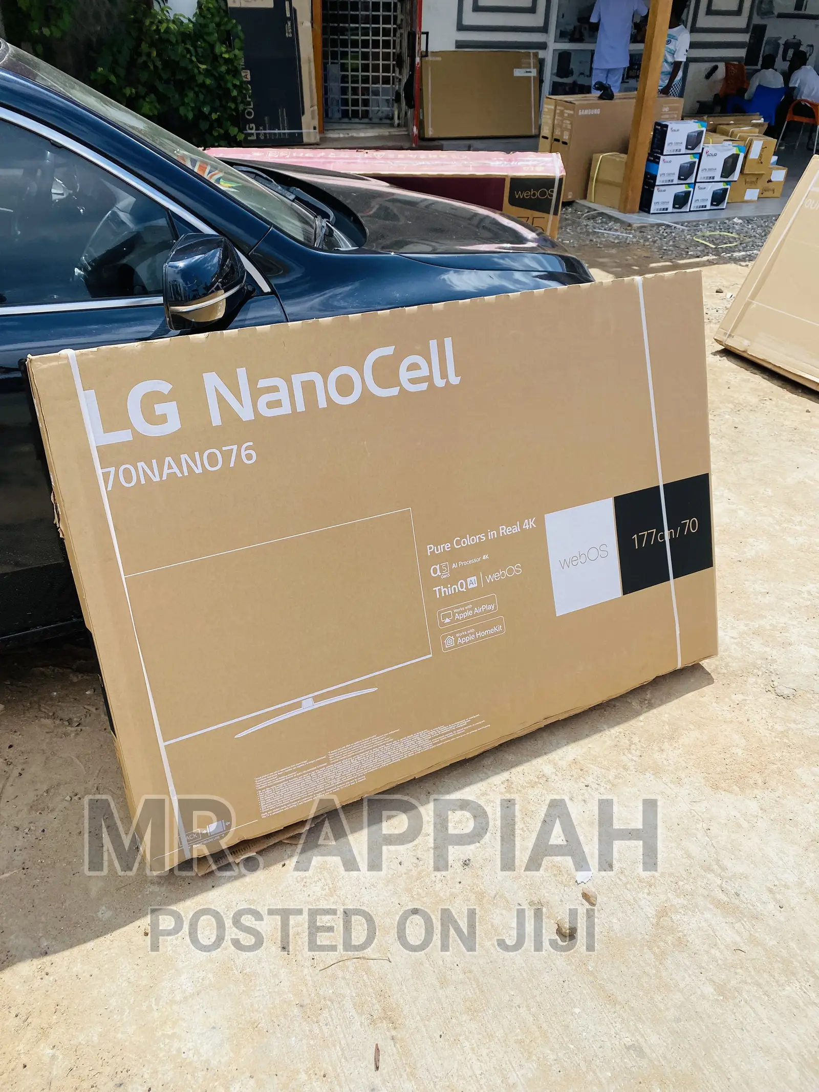 Adorable  LG 70NANO763 70 Inch Nanocell Smart Tv(Black) 