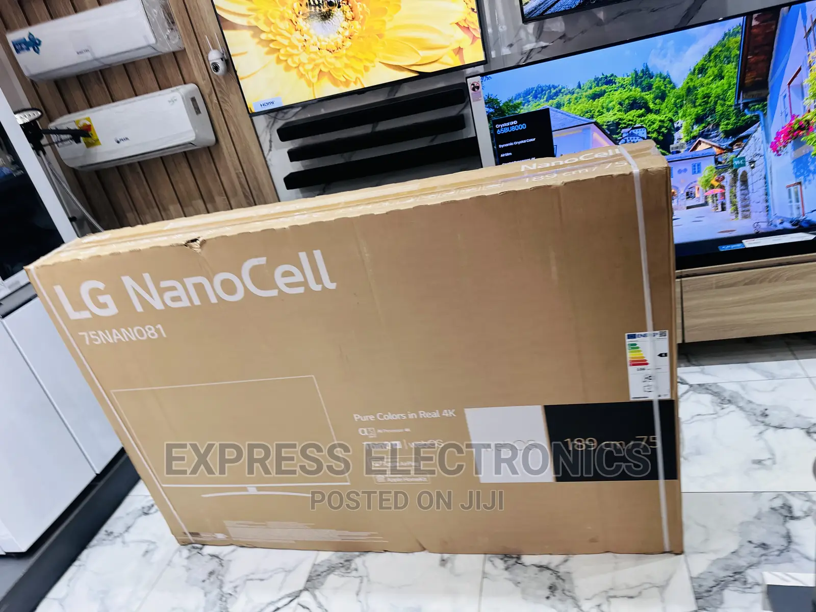 Immersive Viewing Experience UHD Smart Lg 75”Nano81