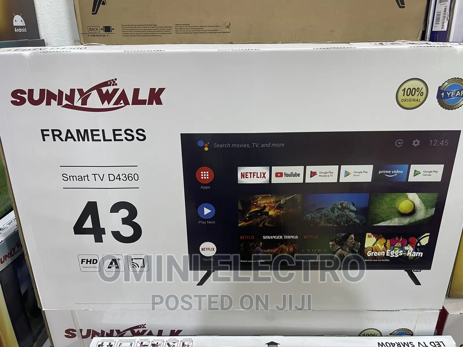Brand New Sunny Walk 43 Smart TV
