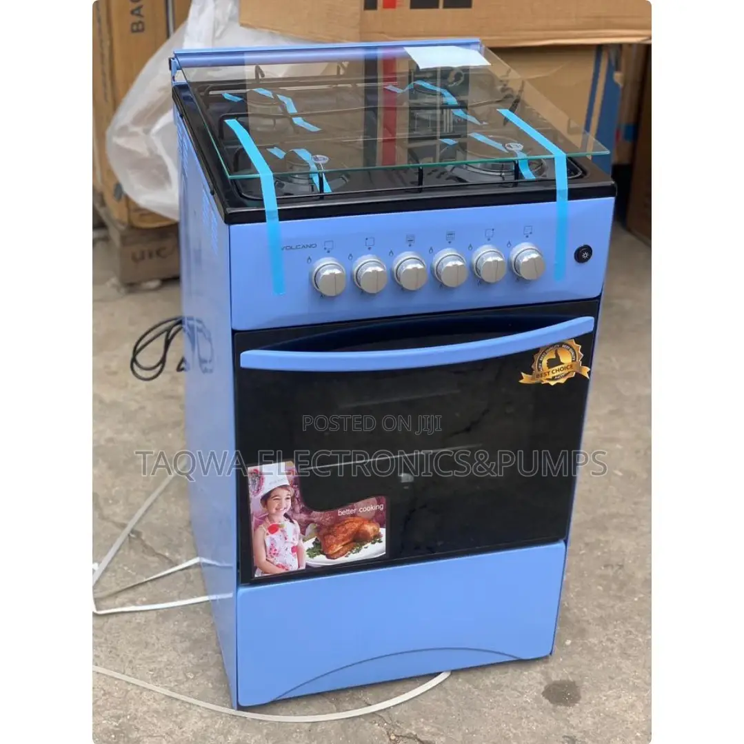 Grill and Cook, Volcano 4 Burner Gas Cooker
