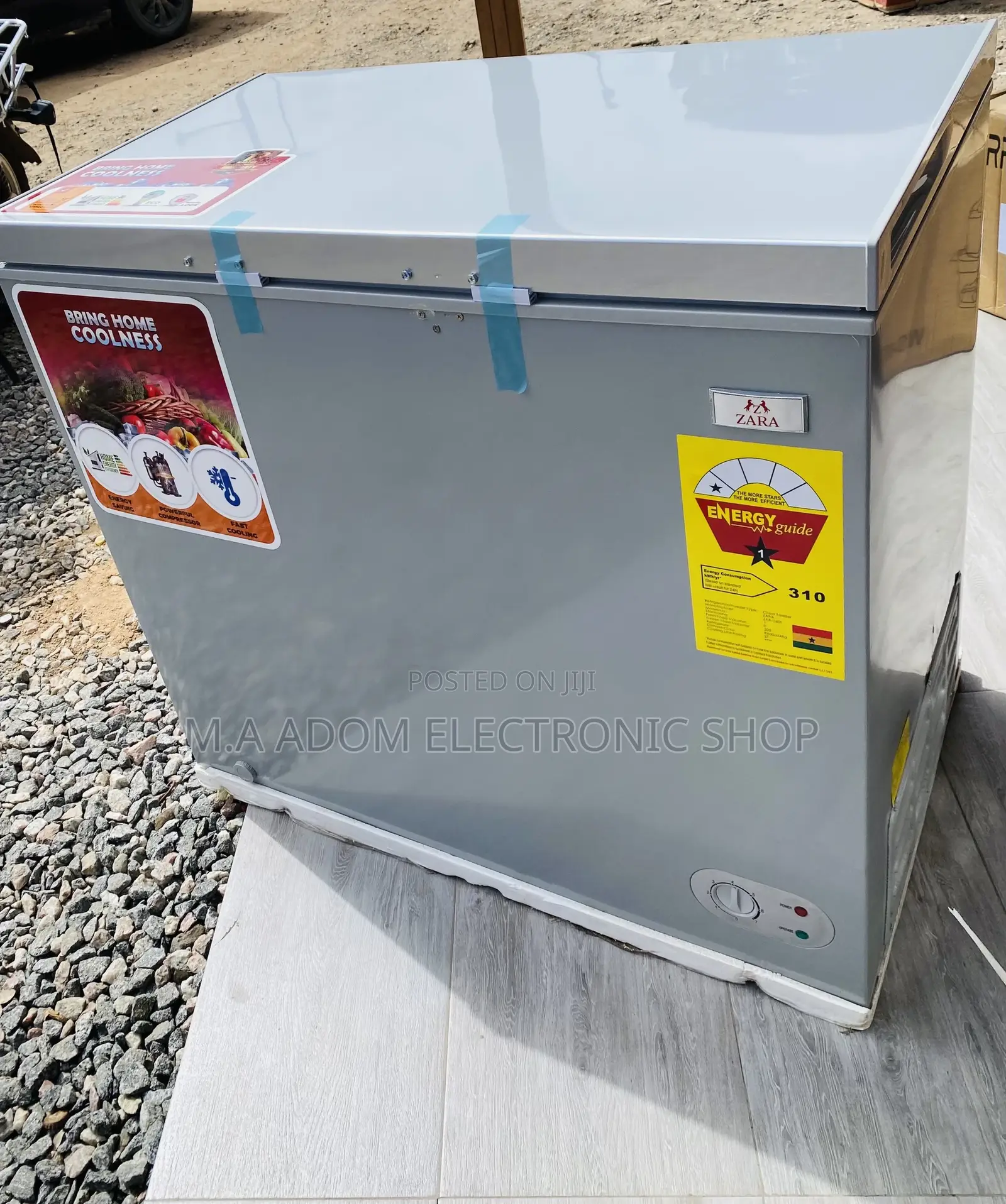 Energy and Cost Saving Zara-260s Chest Freezer(200ltr) 