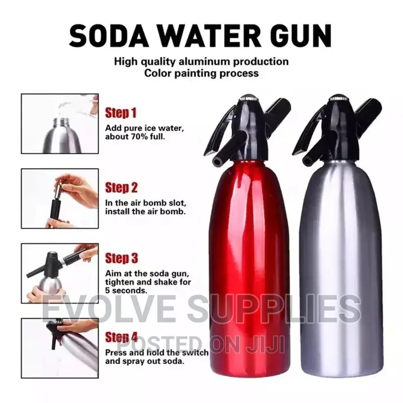 Soda Bottle or Seltzer