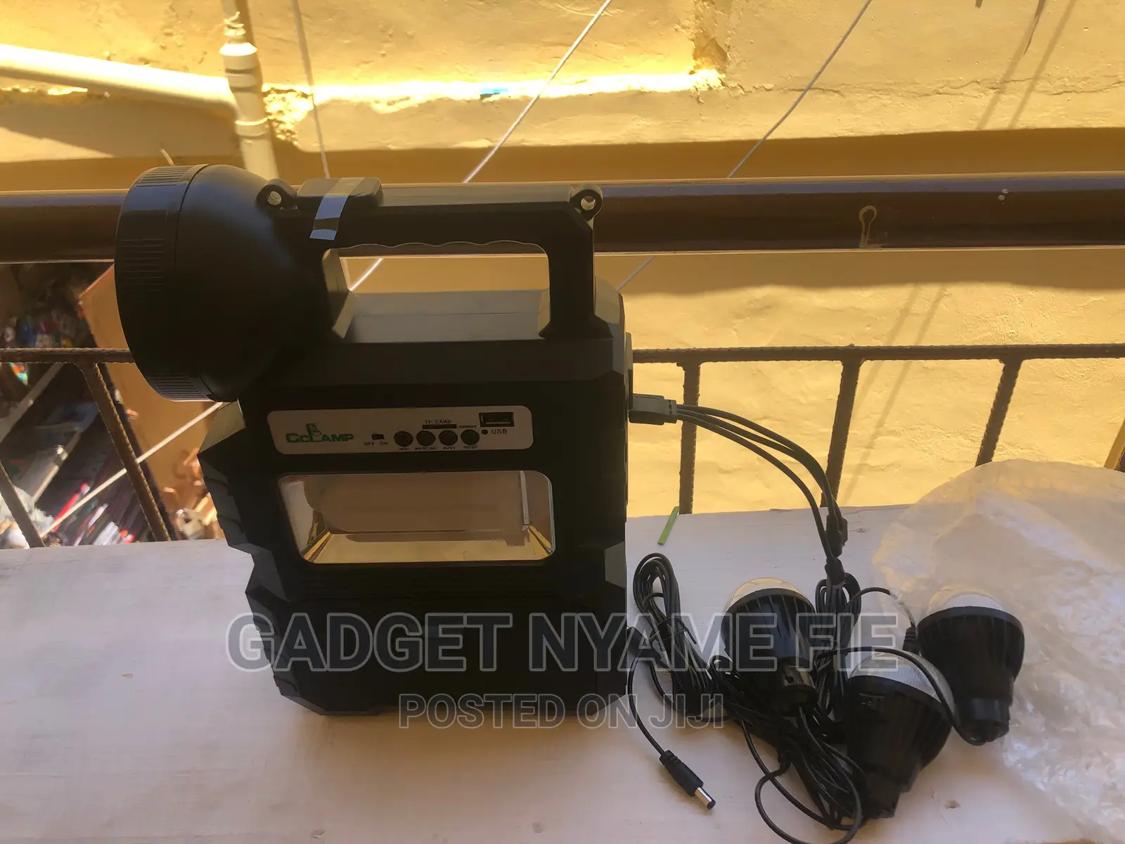 Solar Rechargeable System (Cclamp CL-810)