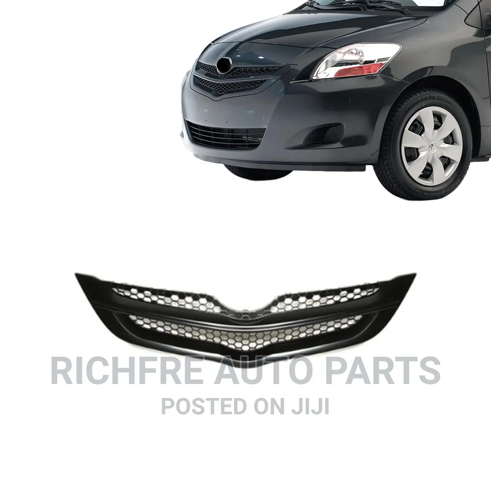 Toyota Yaris 2007-2012 Front Grille/ Shells Sport