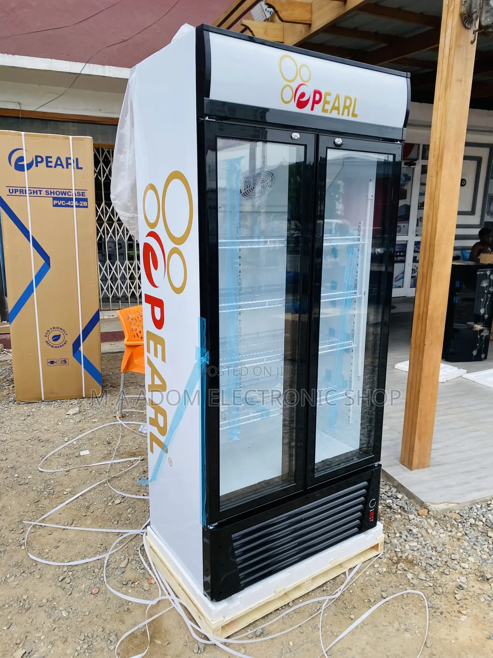 Durable and Affordable Pearl PVC 622-2b Display Fridge 