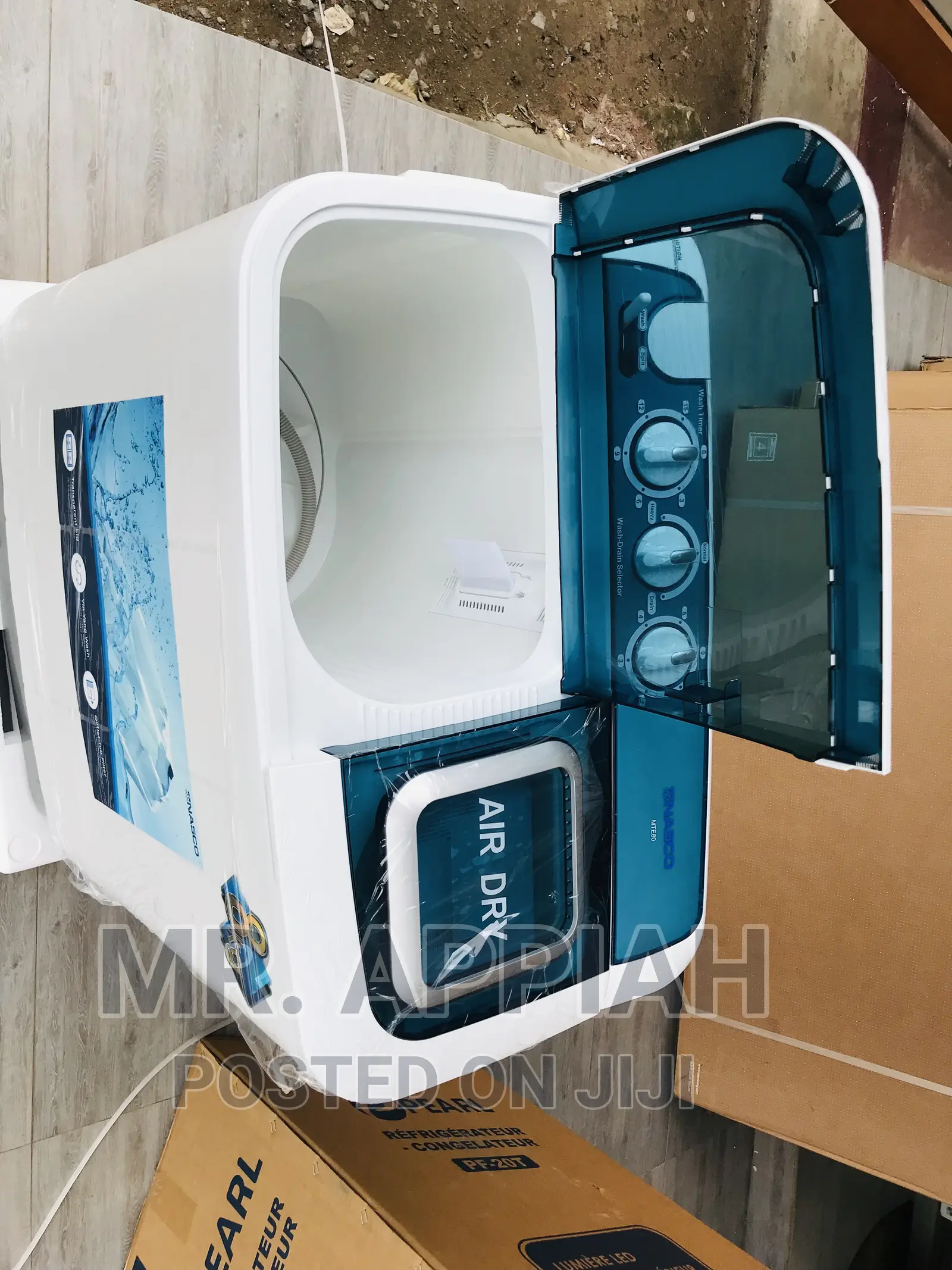 Brand New Nasco Full Automatic Washing Machine(White)8kg