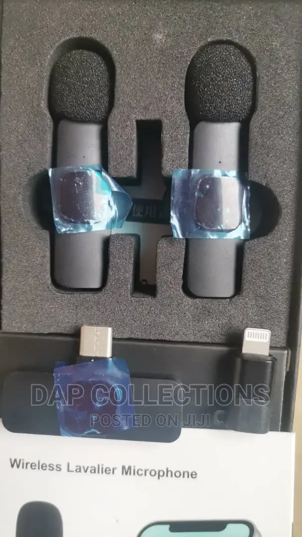 Wireless Lapel Microphone Type C / iPhone (Lightening)