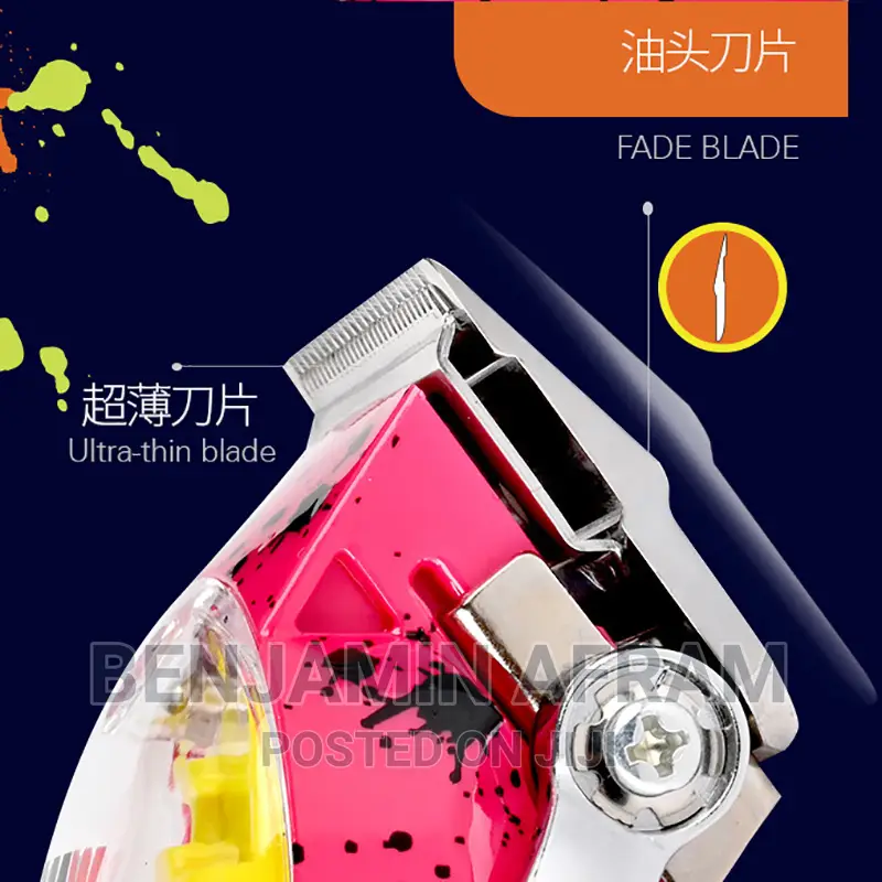 Battery Display Rechargeable Barbering Machine
