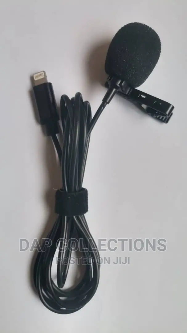 Quality Lapel Microphone for iPhone / Lighting,Usb Port, Type C