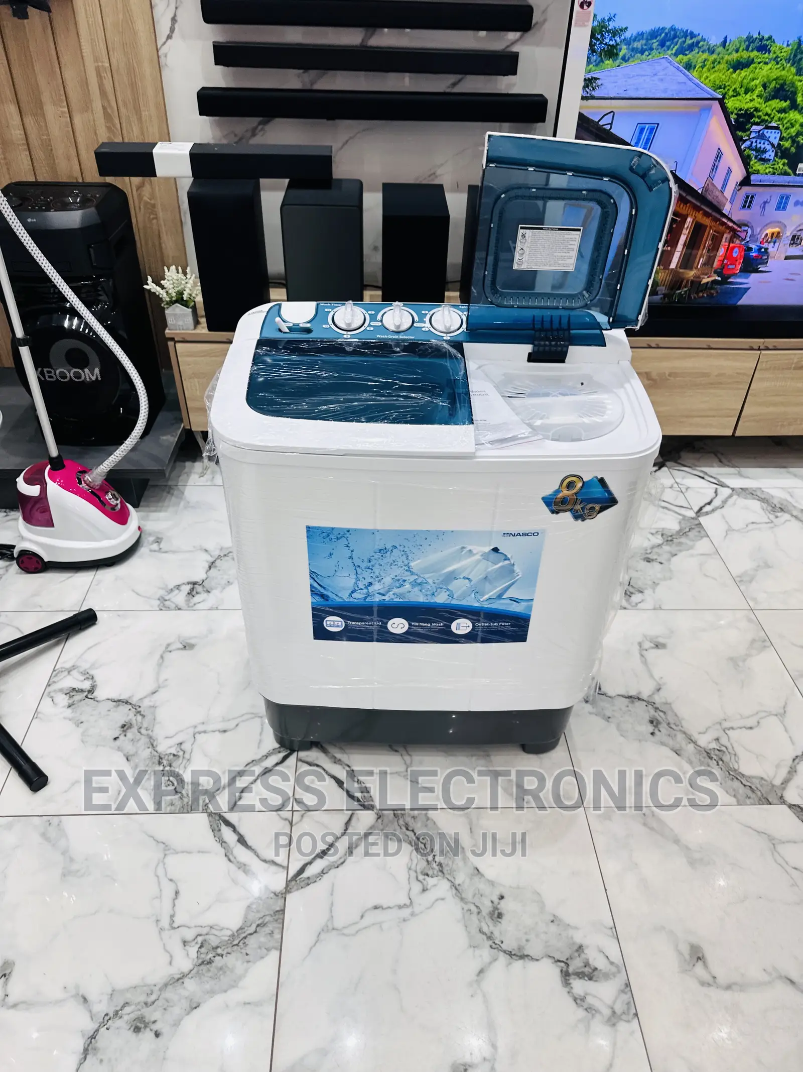 Call and Purchase for Nasco Twintub Washing Machine 8kg