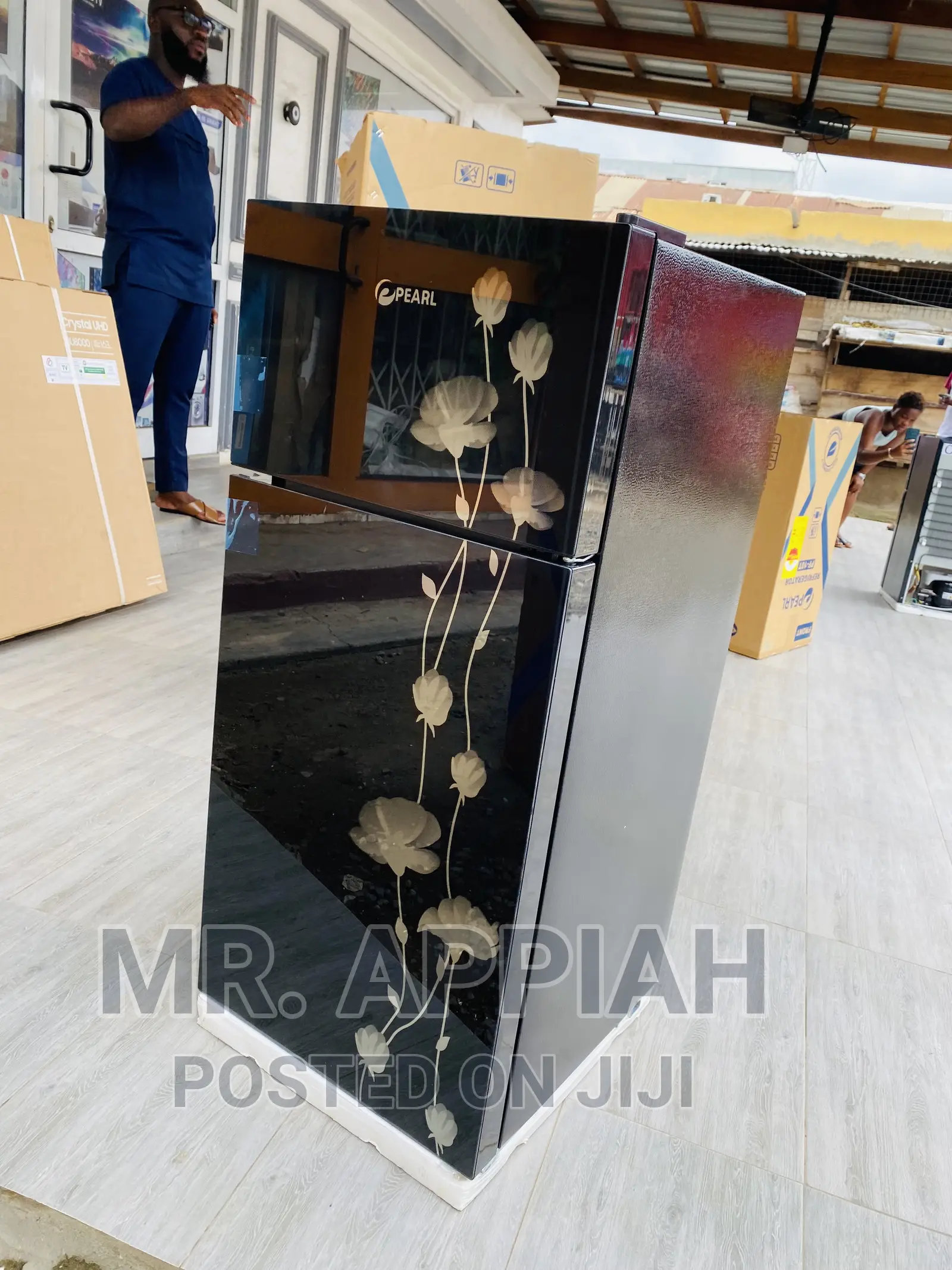 Fast Chilling Pearl 16T Double Door Refrigerator(Mirror).