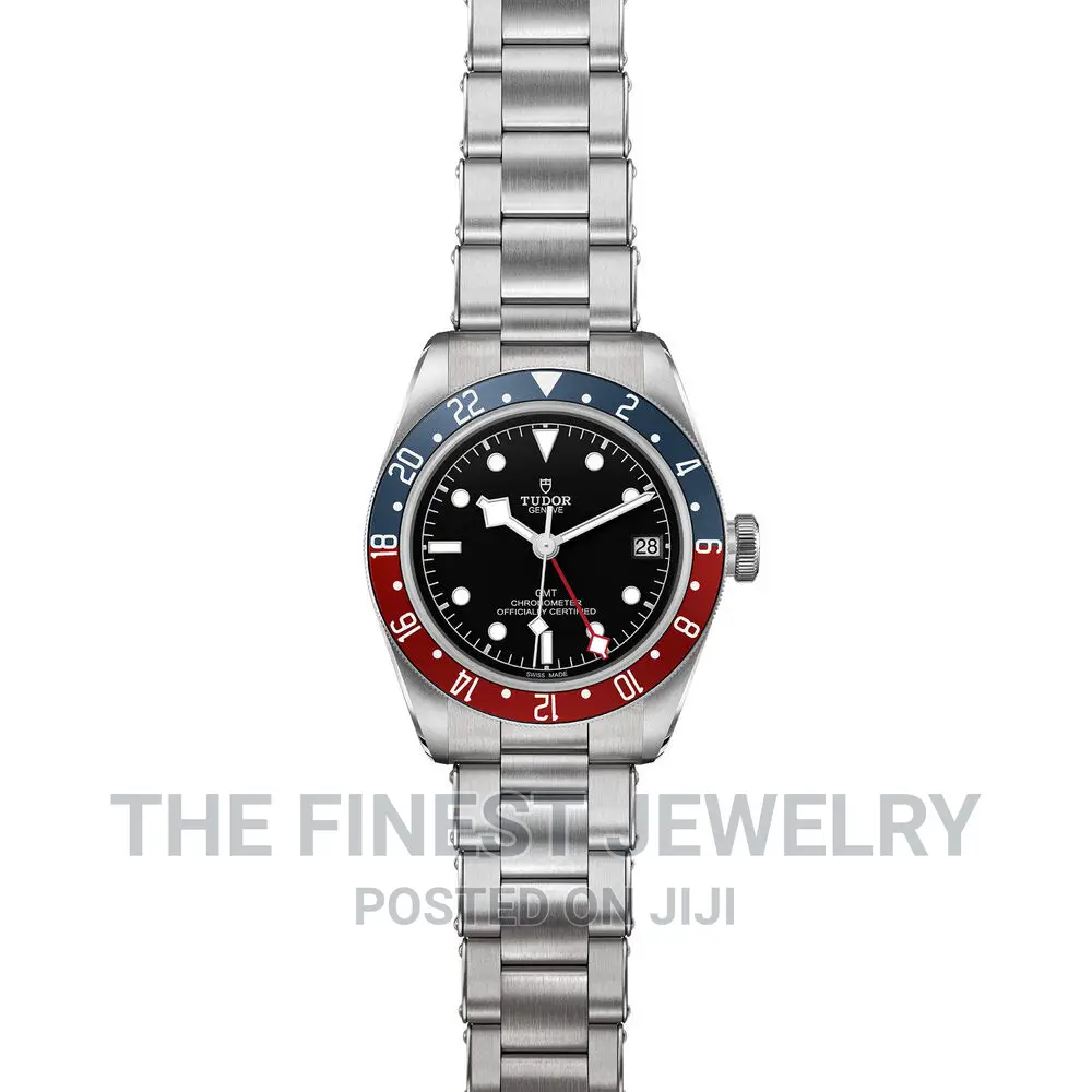 TUDOR Black Bay GMT Black Dial Steel Bracelet Men's Watch