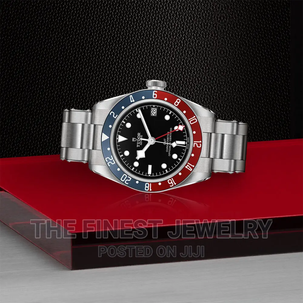 TUDOR Black Bay GMT Black Dial Steel Bracelet Men's Watch