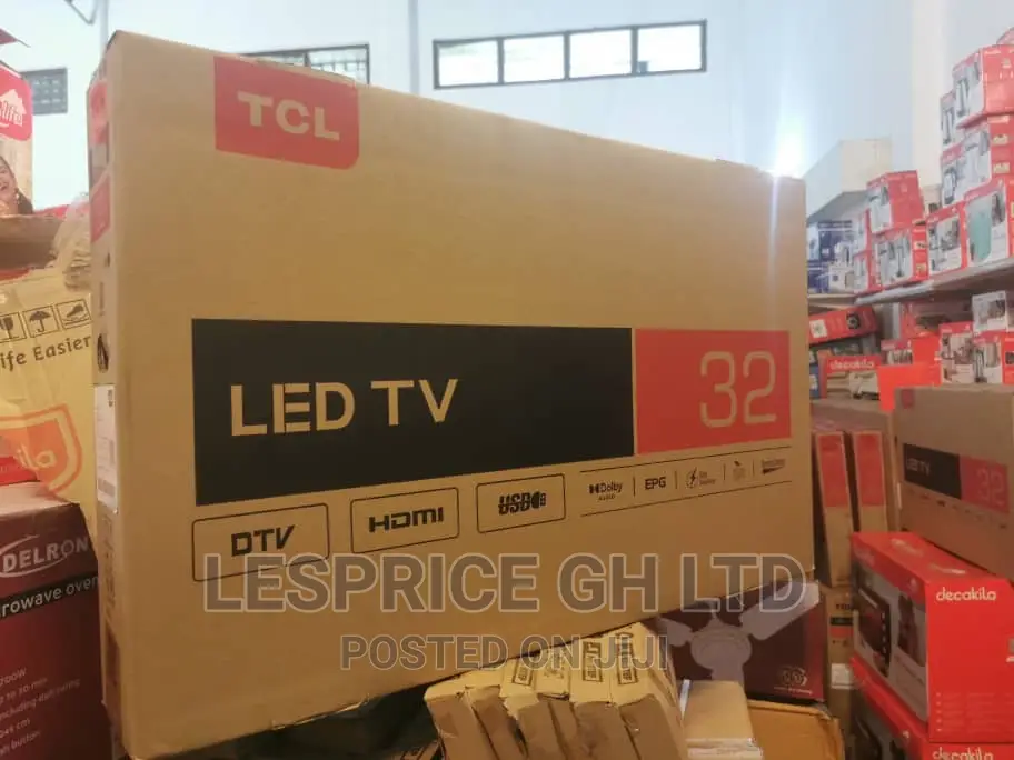 True Color TCL 32” Digital Satellite TV