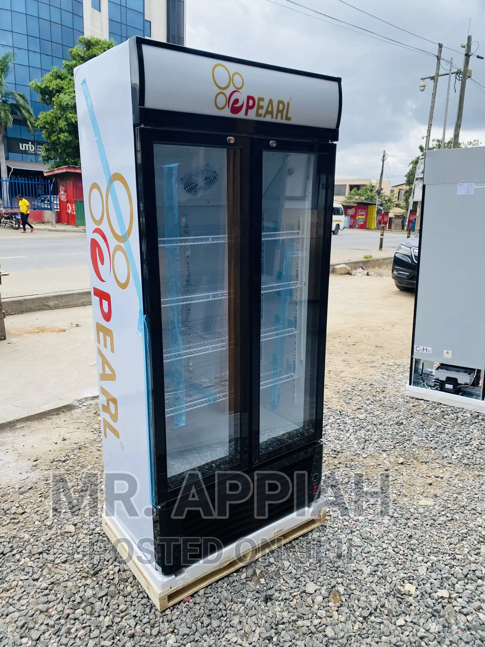 Energy and Cost Saving Pearl Display Fridge PVC 622-2b 