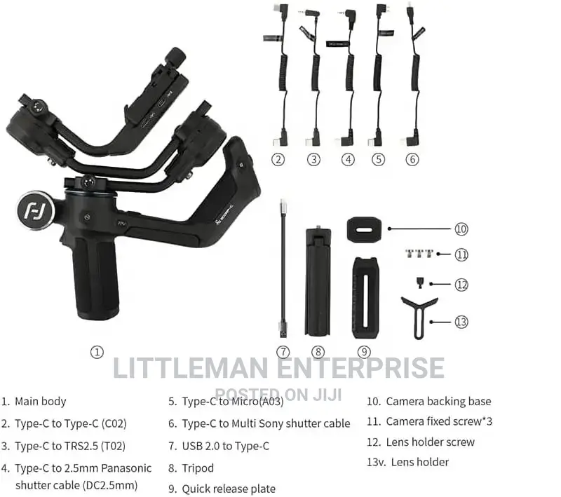 Camera Handheld Stabilizer Feiyutech SCORP-C Gimbal