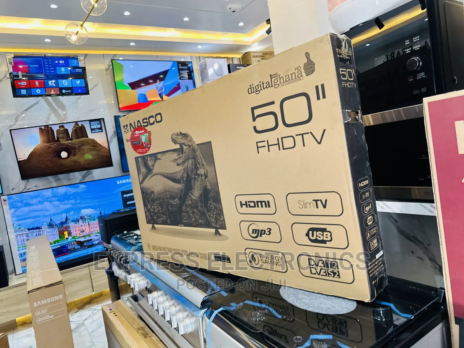 Call  for Best Nasco FHD Satellite Digital 50”Tv