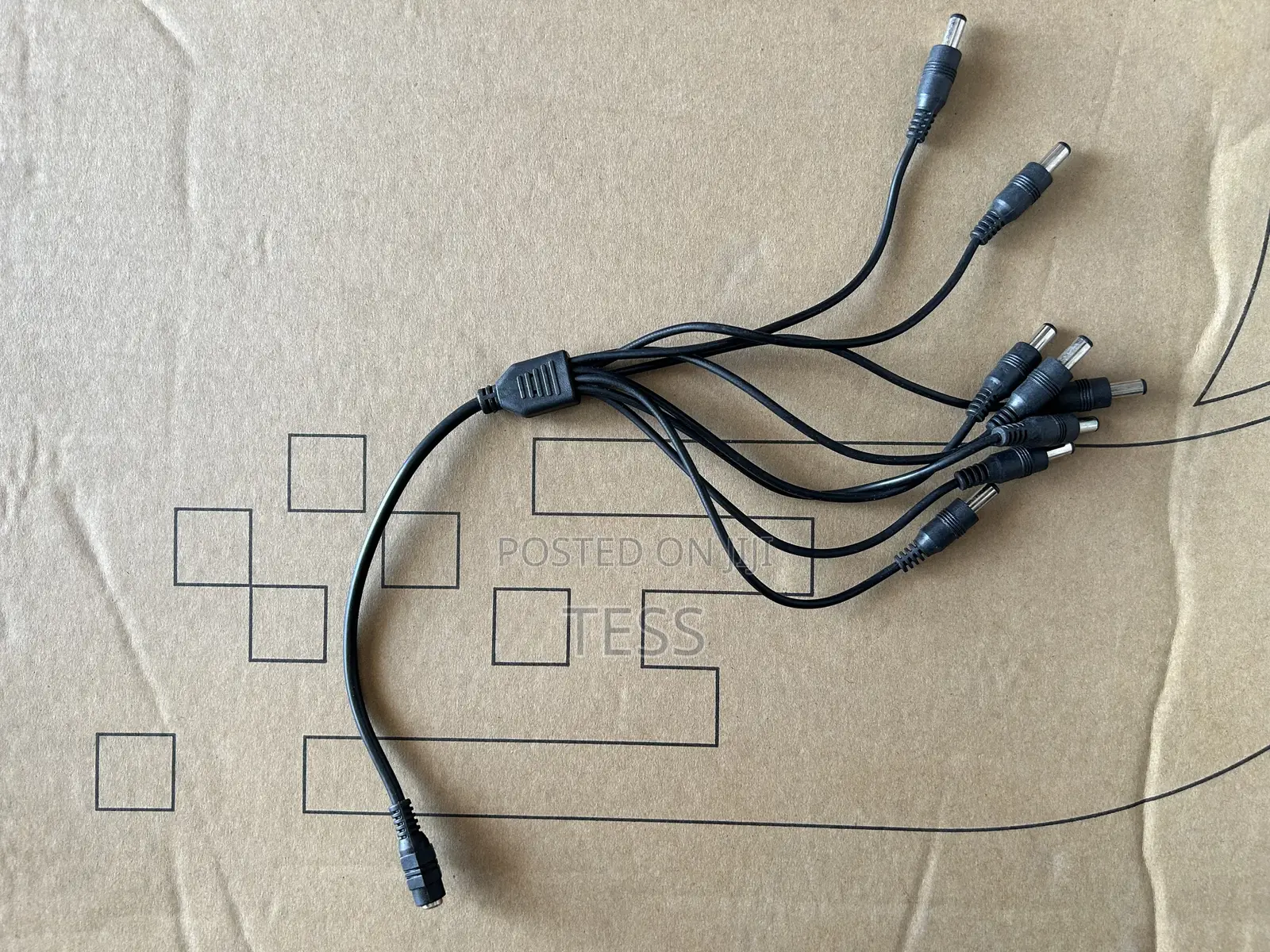 8way (8port) CCTV Power Splitter for 8 Cameras