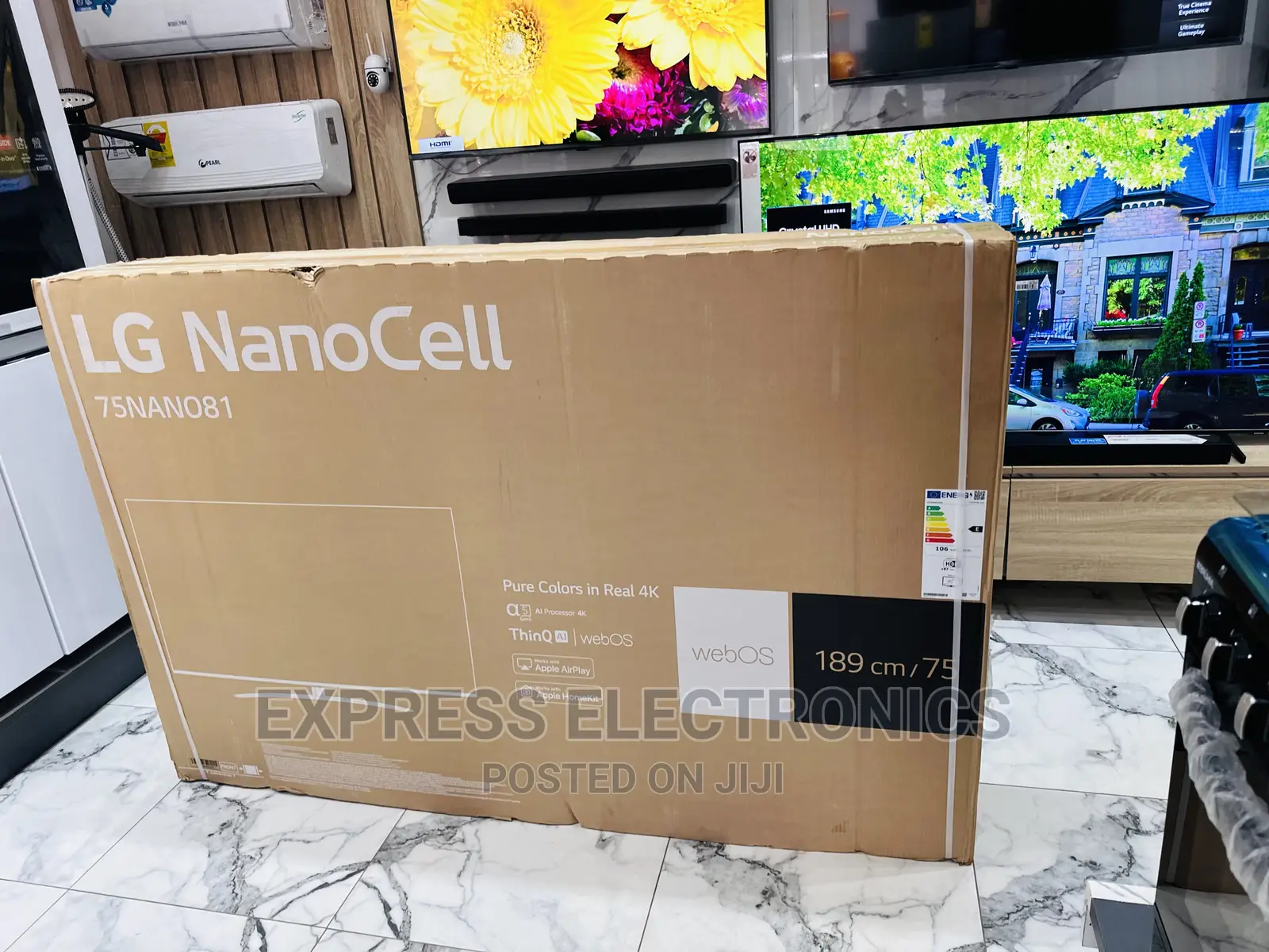 Superior Sleek Nanocell 75”Nano81 UHD Smart Glossy