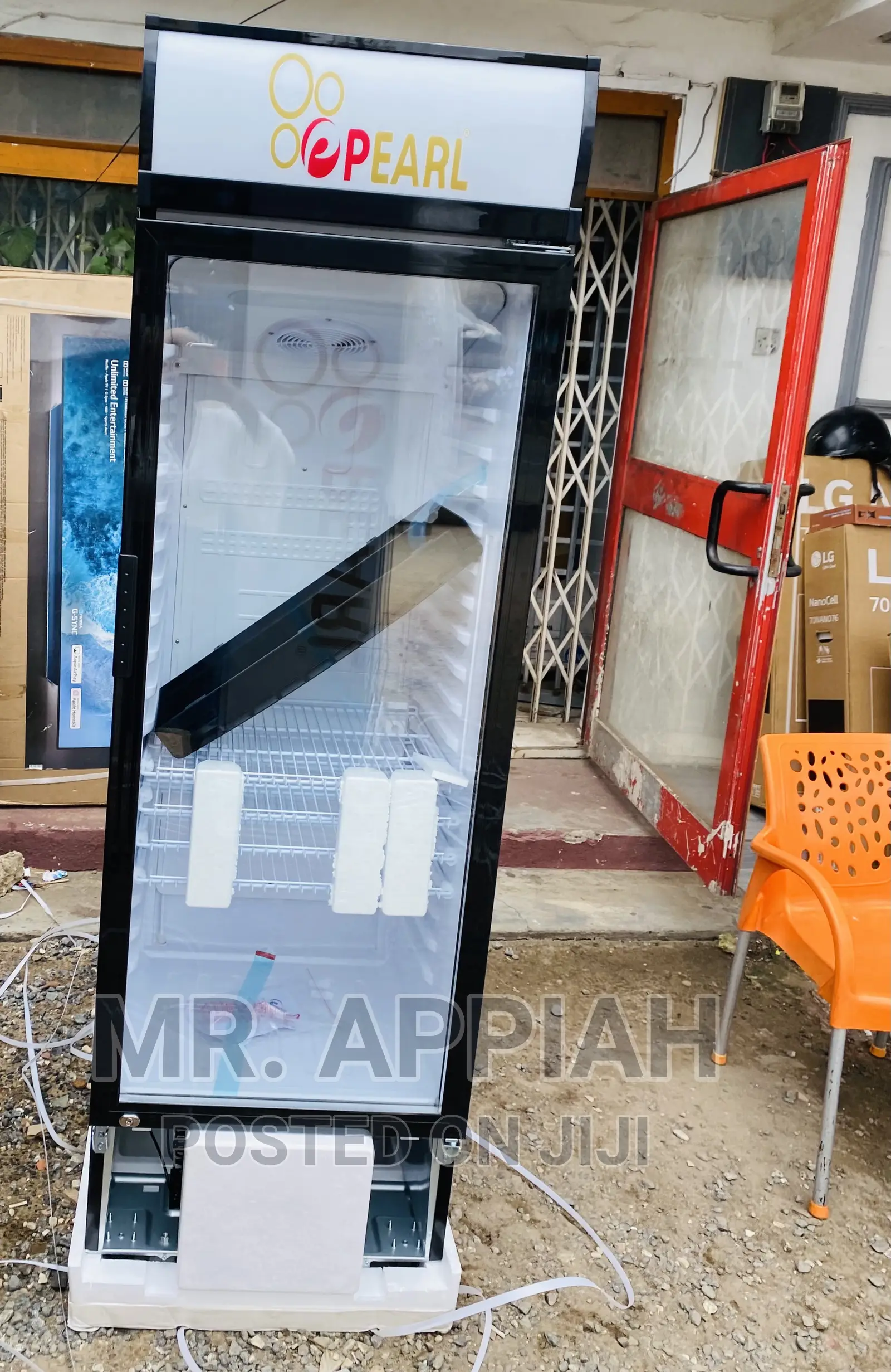 (PVC 424-2B)Fast Cooling Pearl Single Door Refrigerator.