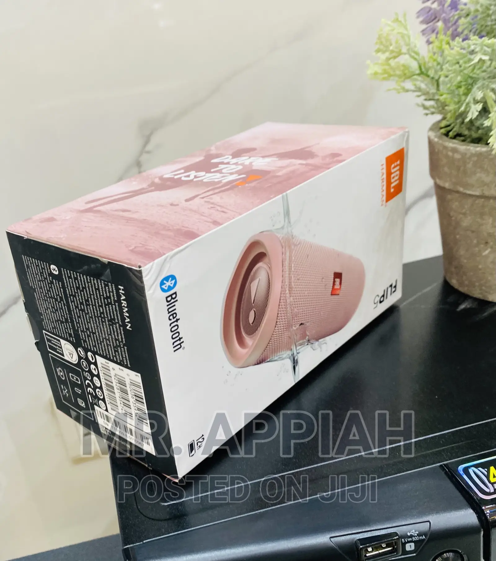 Purchase Authentic JBL Flip 5 Waterproof Speaker,Pink