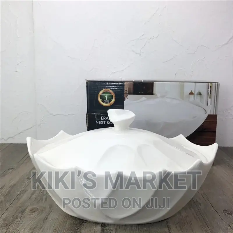 Ceramic Soup Tureen 12inch