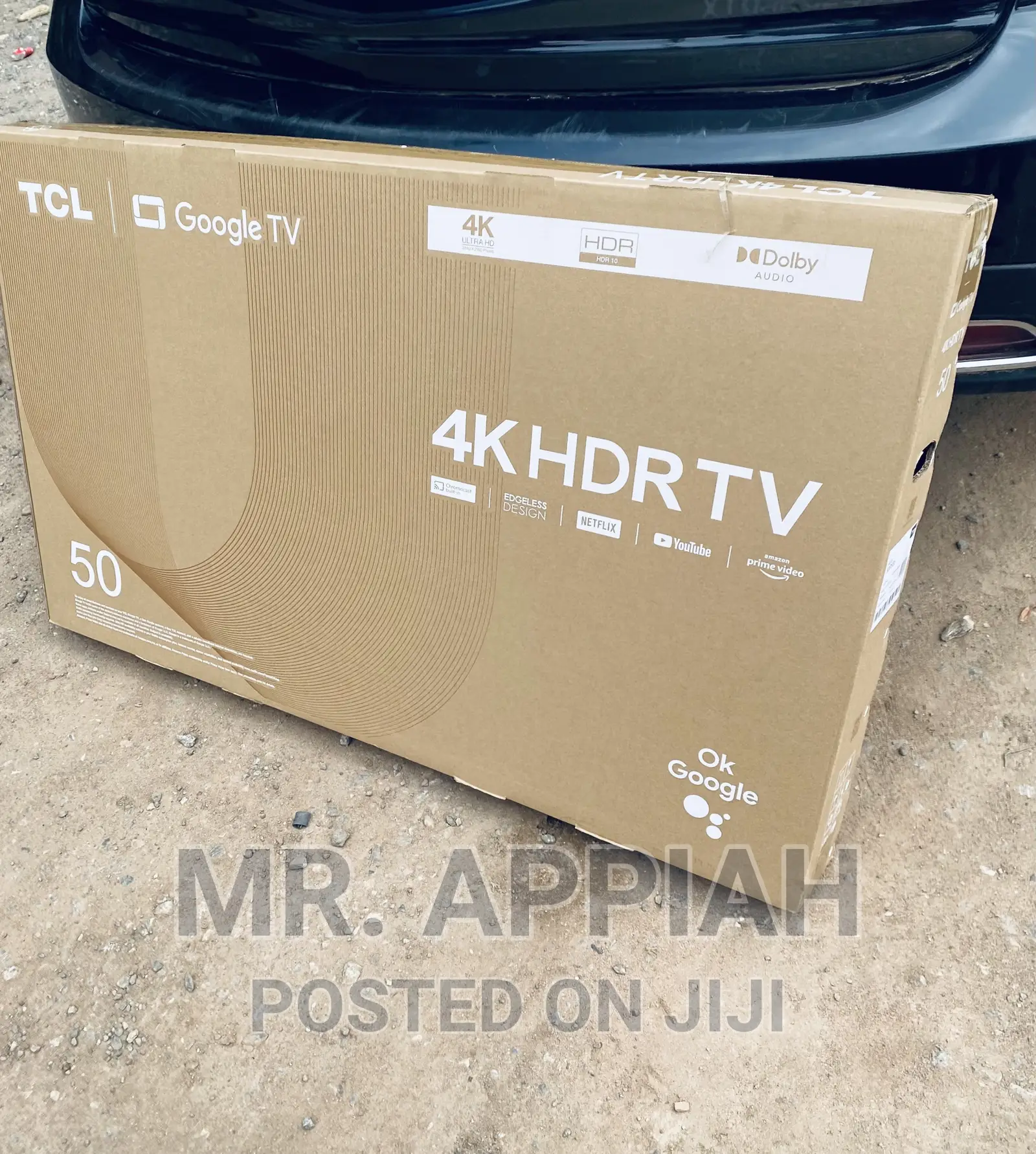 Shop Authentic TCL 50P635 50 Inch HDR Google Tv(Black).