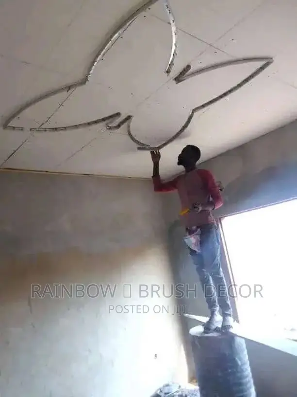 Plasterboard Ceiling Installation and Painting