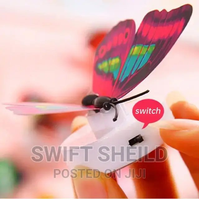 Butterfly Sticker With Lights
