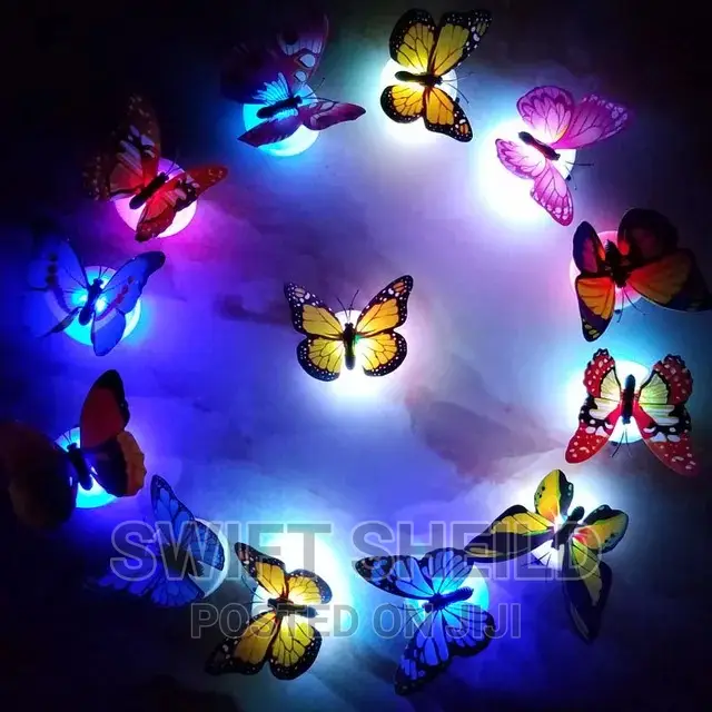 20 Butterfly Decor With Lights