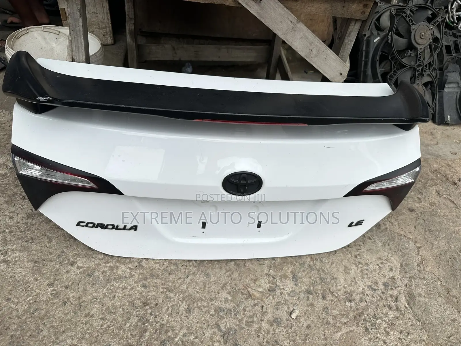 Toyota Corolla 2017 Boot
