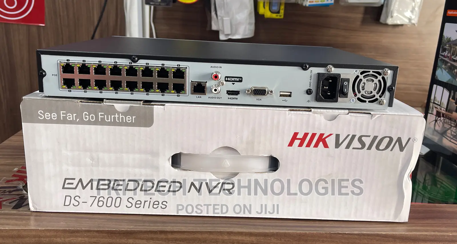 Hikvision NVR With Poe 16ch Ds-7616ni-/16p