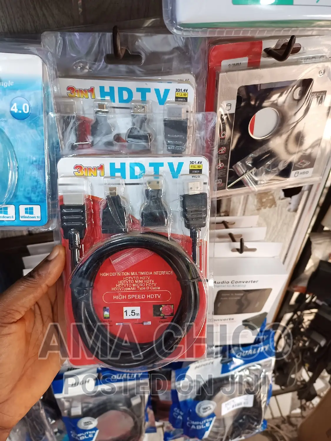 Hdmi Cable (3 in 1) Connector