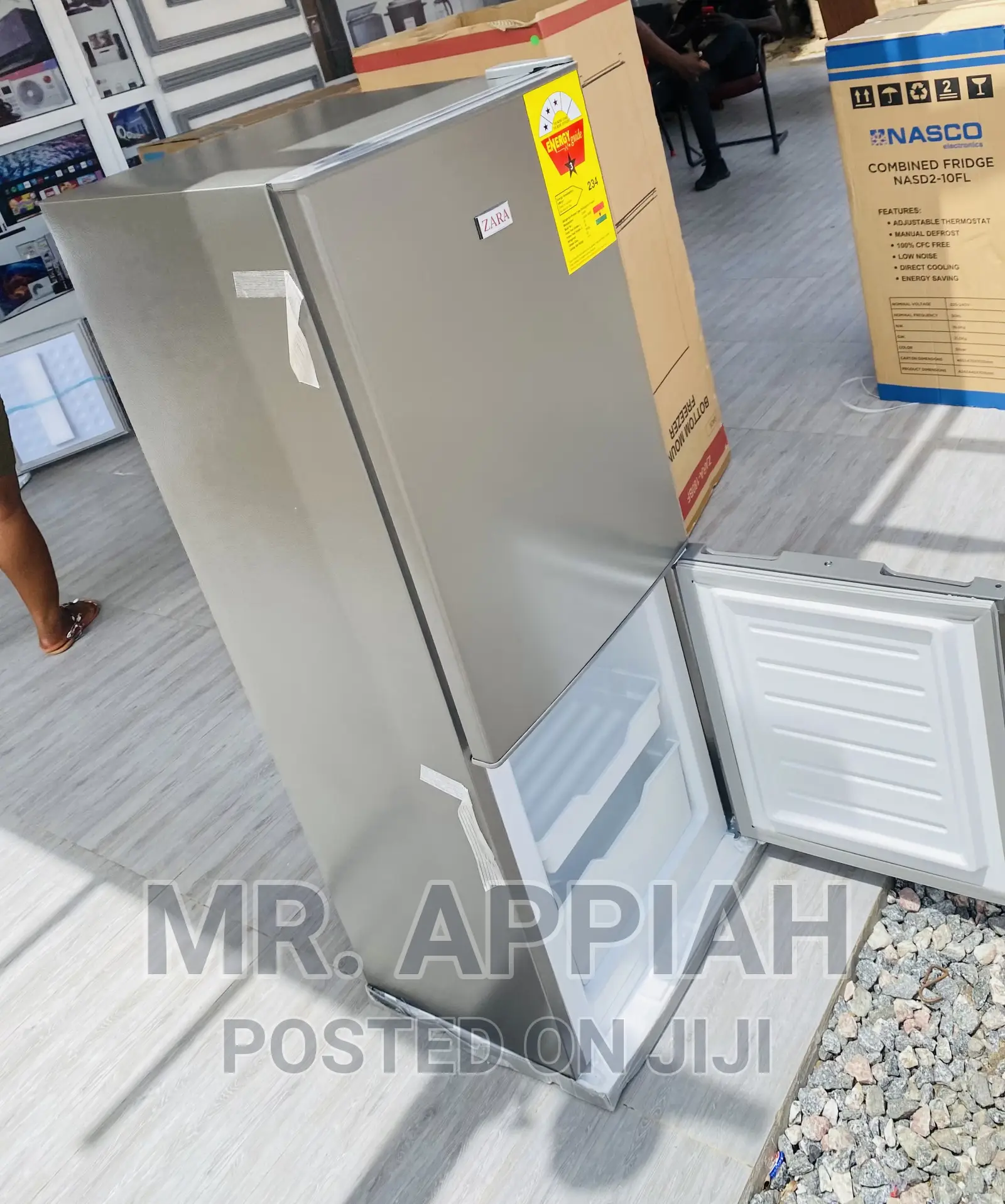 Super Chilling Zara -180bf Double Door Refrigerator 
