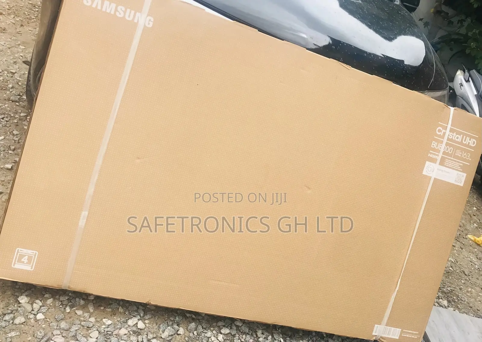 65 Inches Glossy LED BU80 Samsung UHD Smart Crystal Tv 