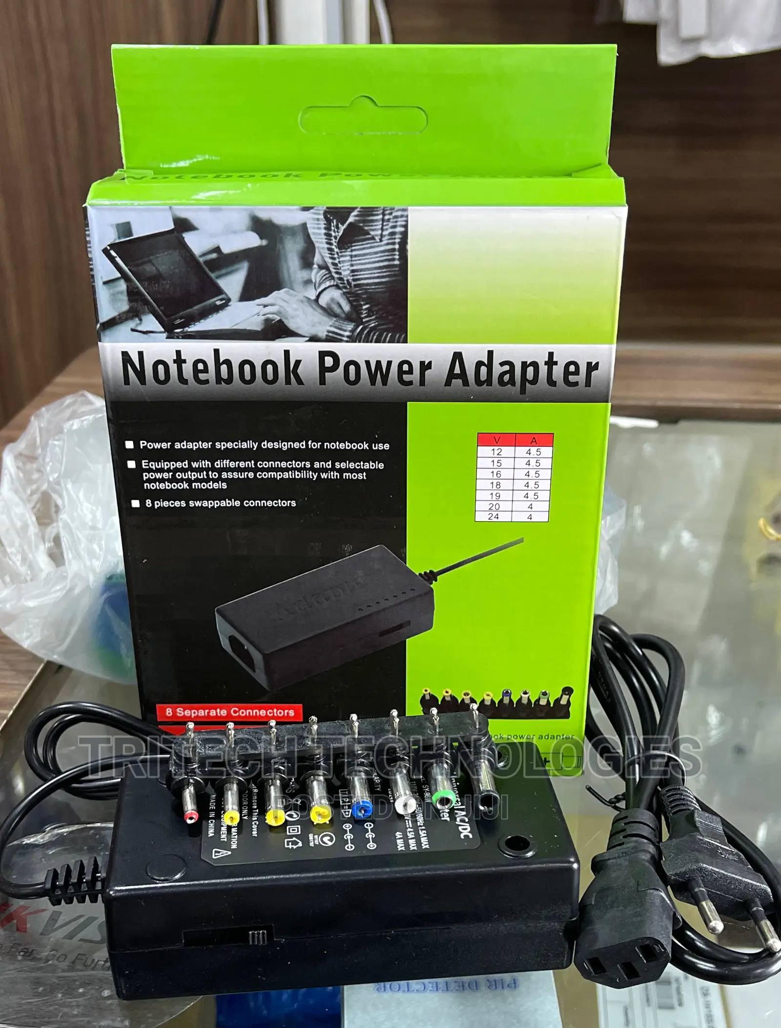 Adjustable Notebook Power Adapter Charger for Laptop