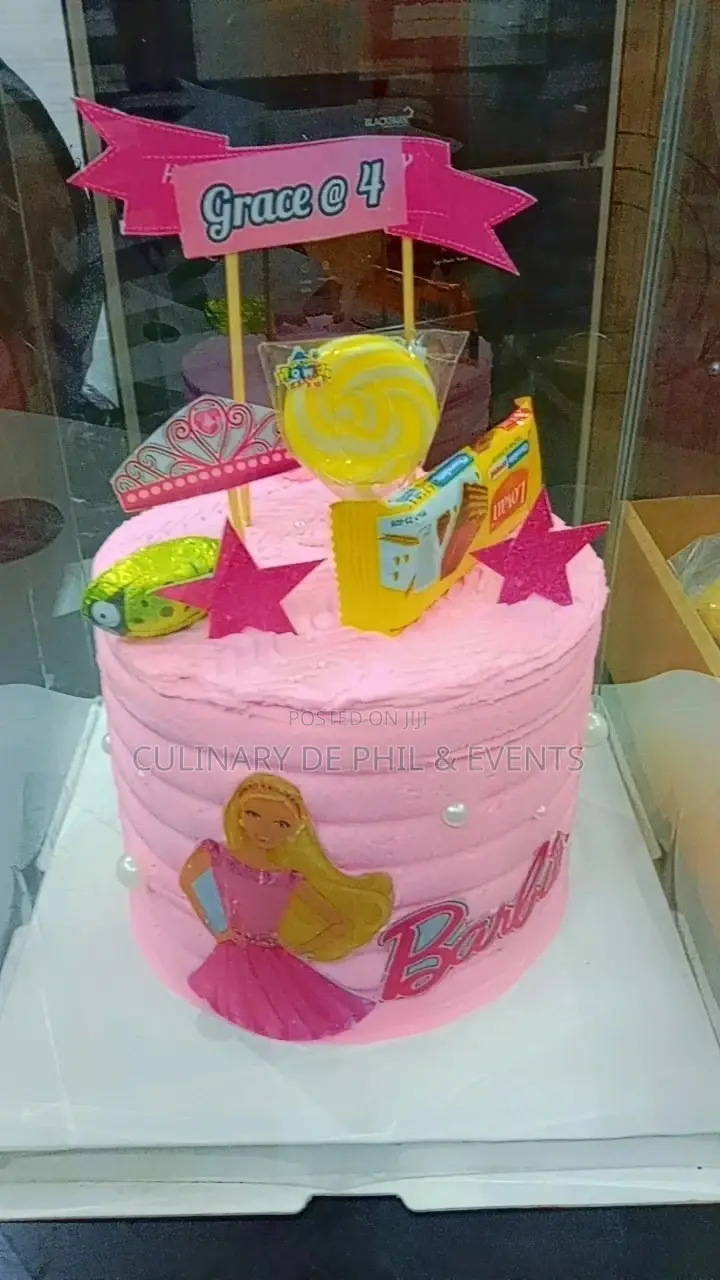 Barbie Girl Theme Cake