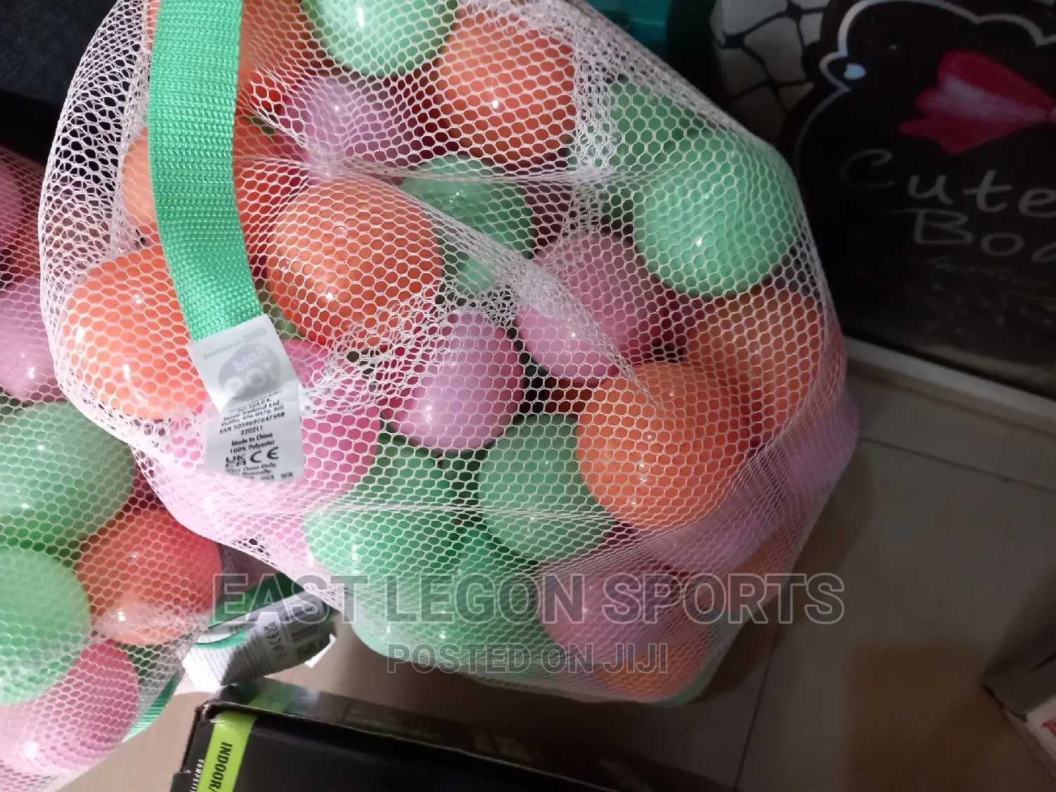 Kids Soft Ball X 40 Balls Trampoline Bouncy Play Ground