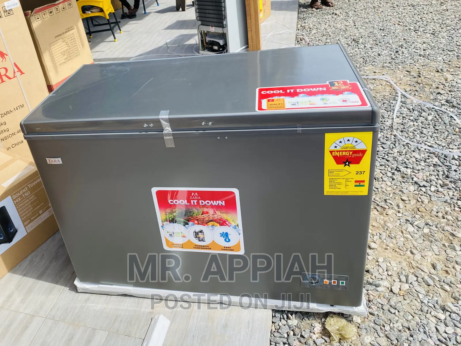 Shop Original Zara 360 271L Single Door Freezer