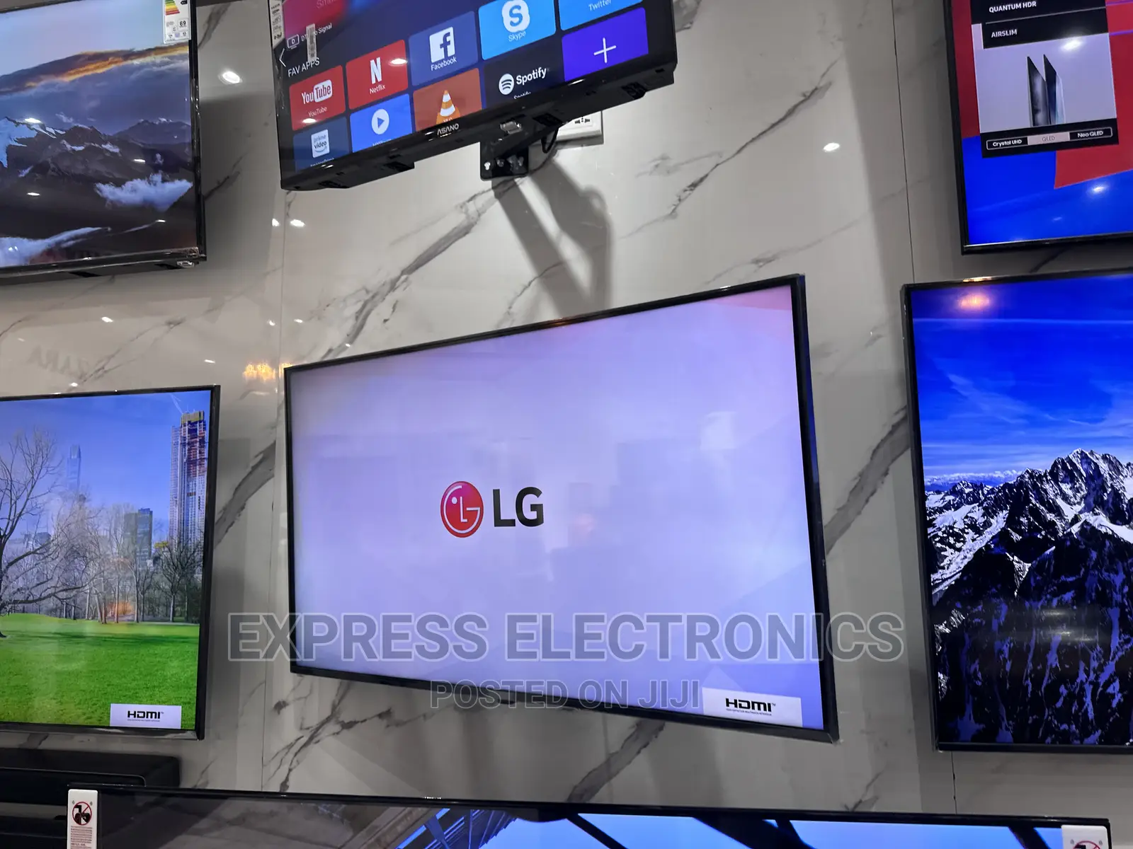 Mesmeric Slim UHD Smart 55”Uq80 LG