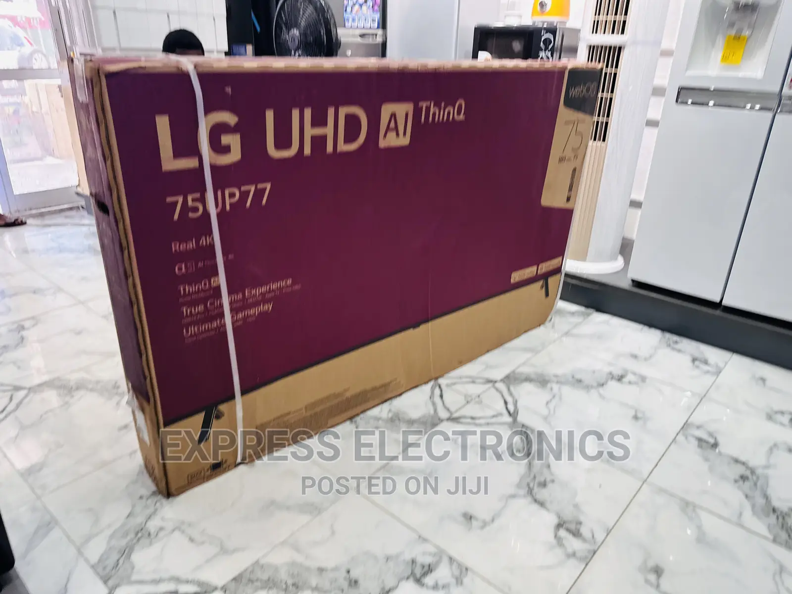 True Cinema  UHD Screen  75”Up7760 Smart Lg