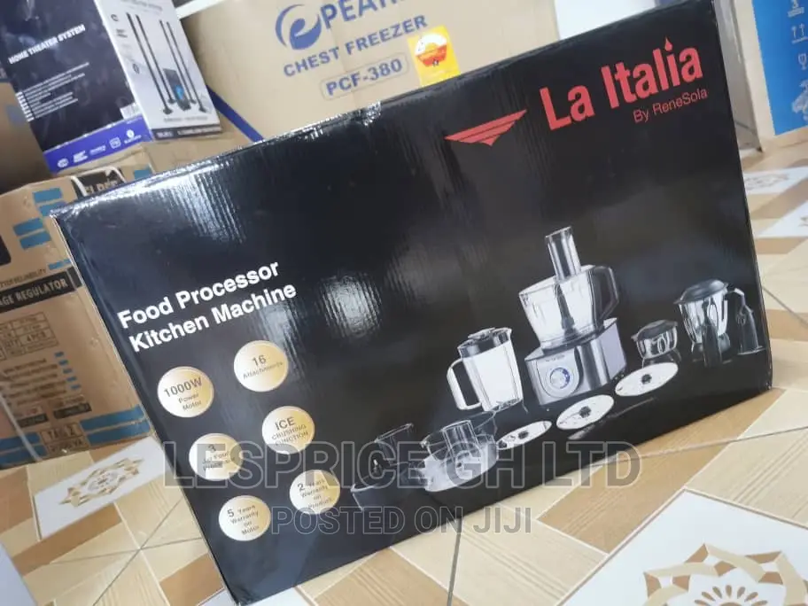 Big and Small Attachments - Food Processor