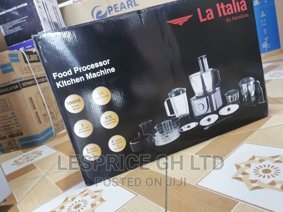 Luxury-Italia 1000w Food Processor
